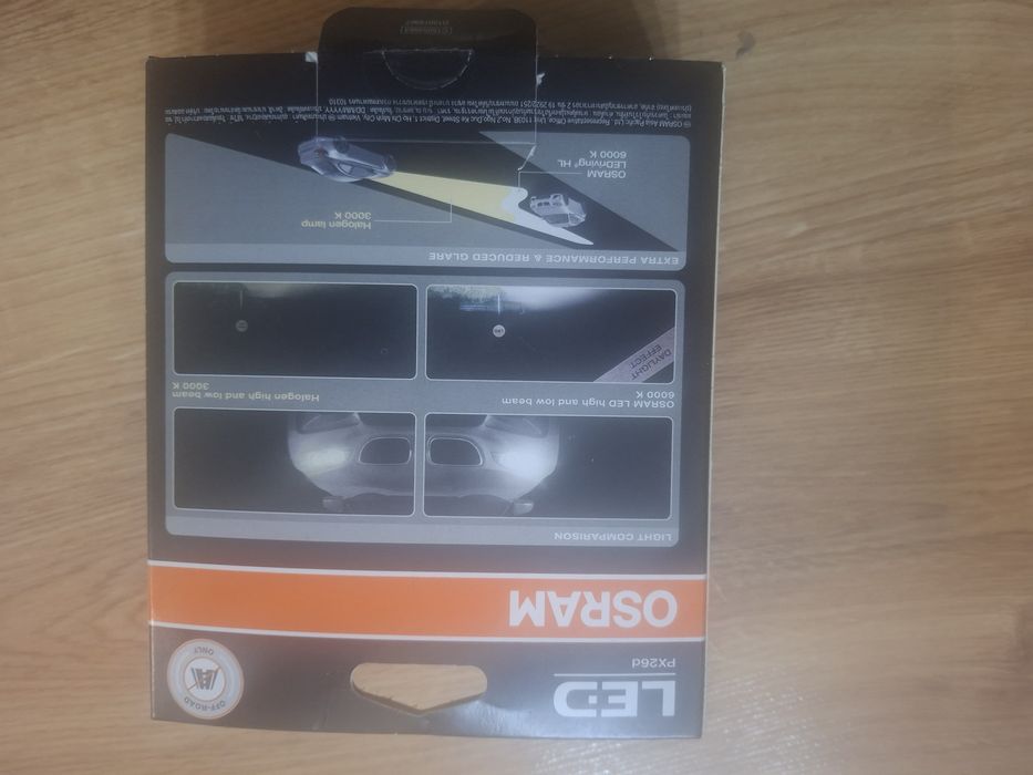 Żarówki led H7 firmy Osram