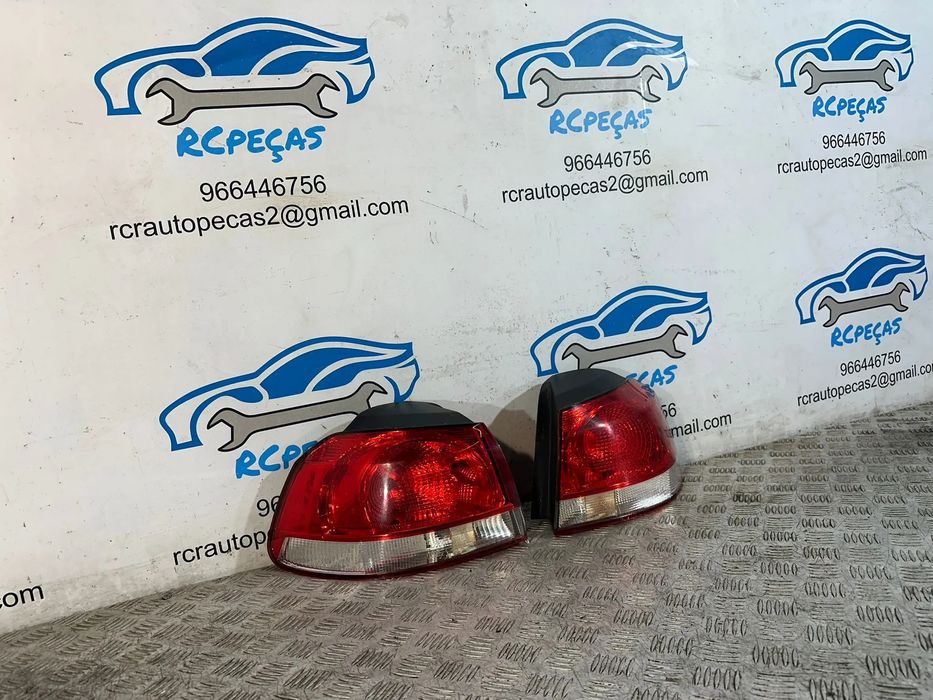 Conjunto Farolins Tras Traseiro Direito Esquerdo Original Volkswagen