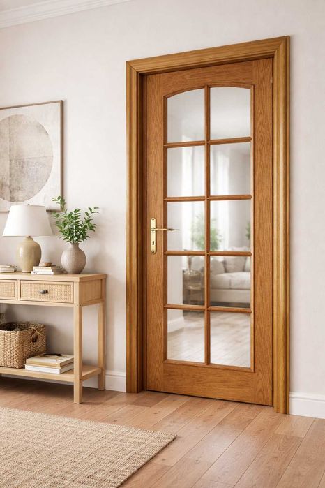 Drzwi litego drewna na pomiar