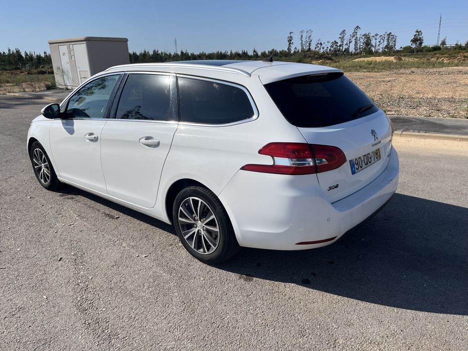 Peugeot  308  blue Hdi allure