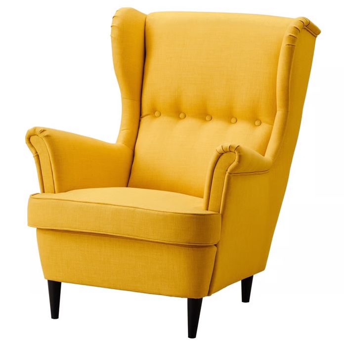 Cadeirão poltrona Amarelo Ikea