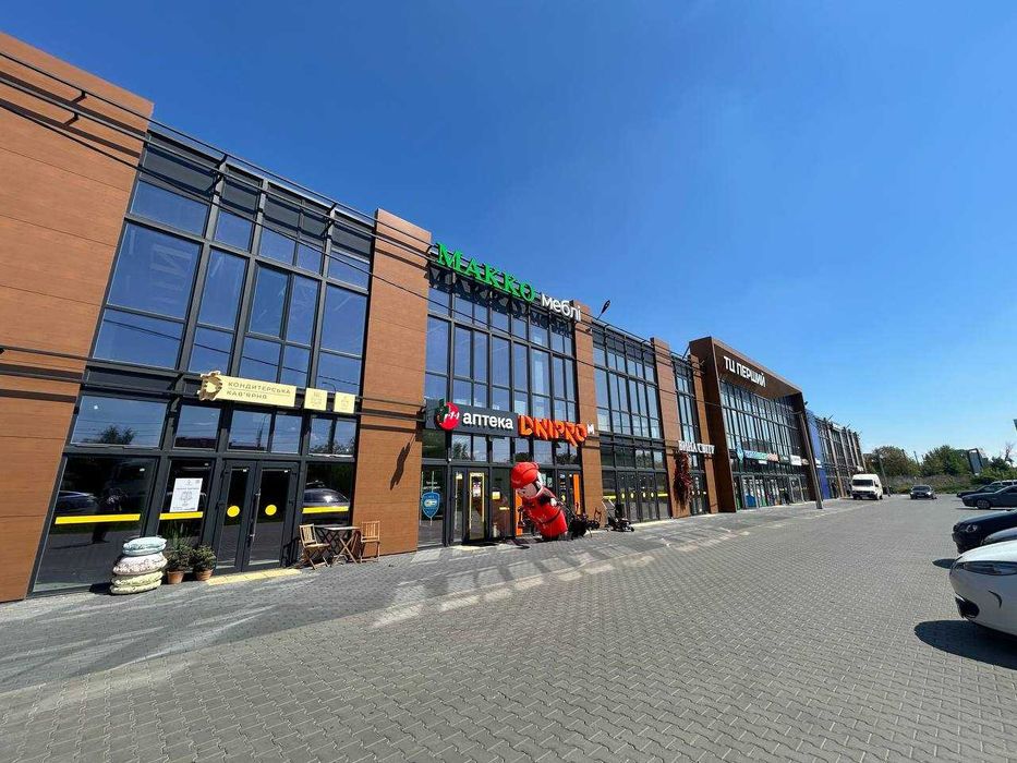 ОРЕНДА фасадних приміщень в ТЦ -від 20 м.кв.!