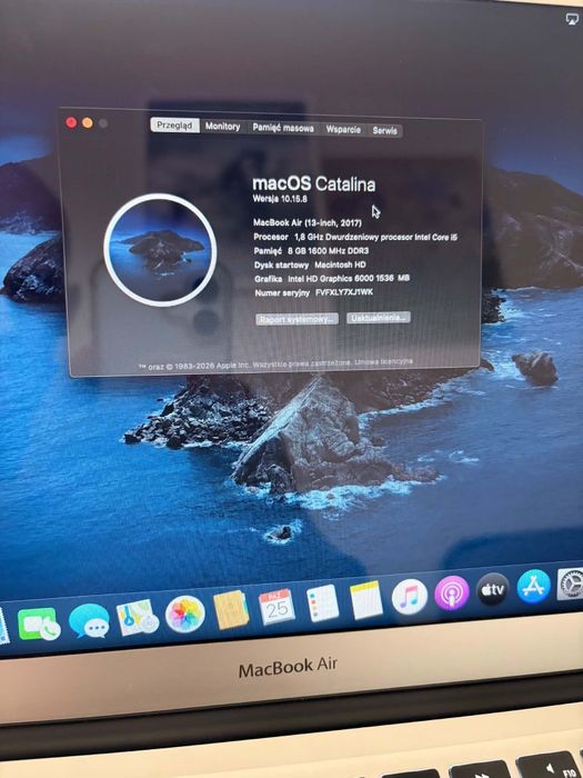 MacBook Air 13" 2017 i5 8GB