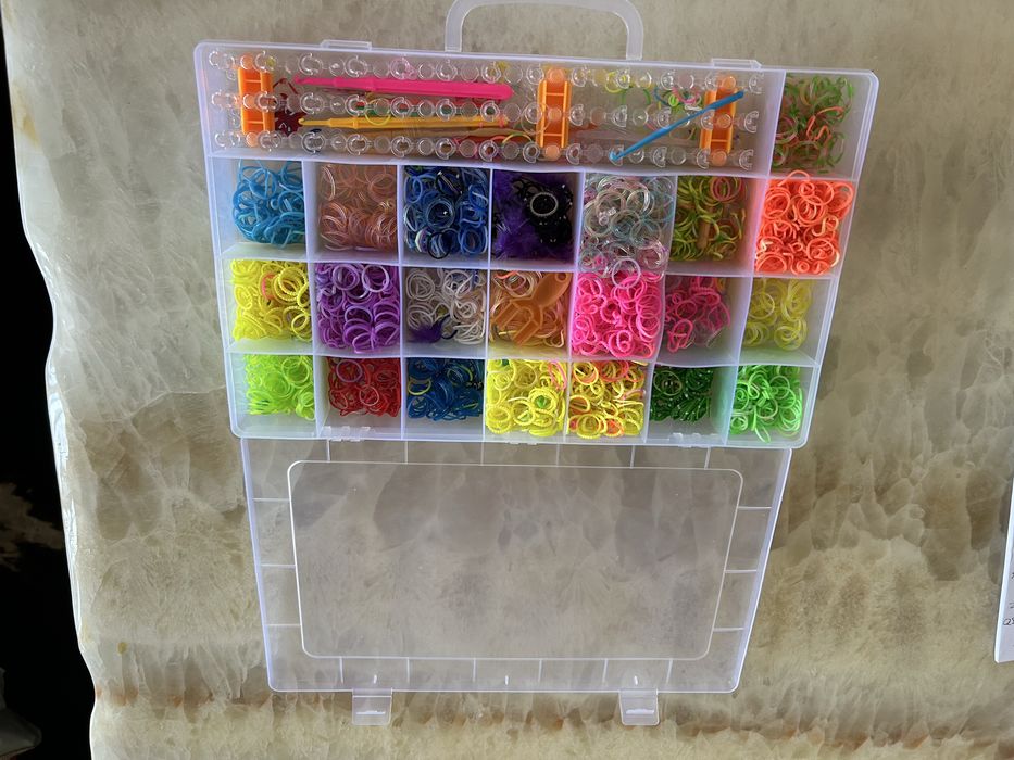 Большой набор для плетения резинок Loom Bands
