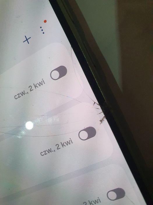 Lcd z ramką zloty kolor  org samsung a34 5g