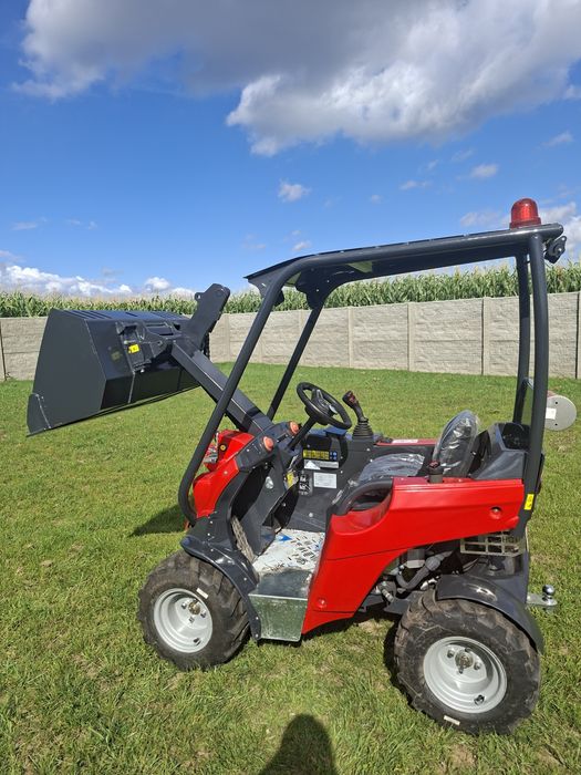 DM-140 Ładowarka kołowa 20 kW 350 kg LCD hydraulika 40 l/min