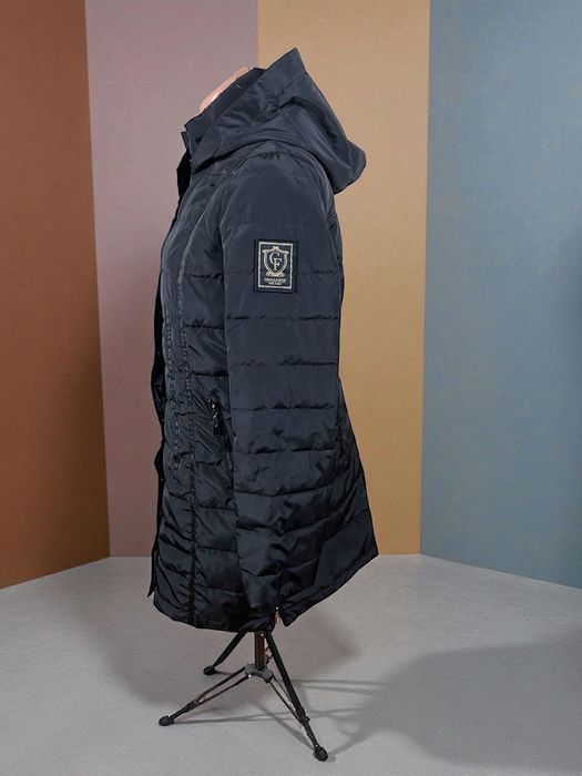 Chiara Forthi Milano 38 damska czarna parka puchowa pierze