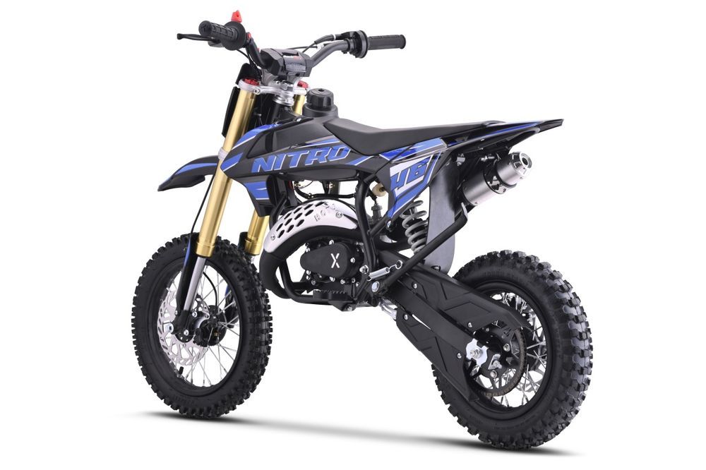 Motor Mini Cross Spalinowy Nitro 60Cc Niebieski