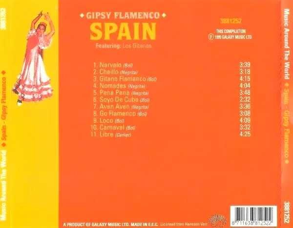 Los Gitanos – Spain - Gipsy Flamenco - CD -1995