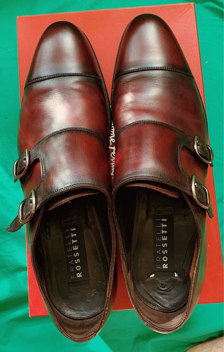 Туфлі Монки Fratelli Rossetti 44 Шкіра Кожа Туфли
