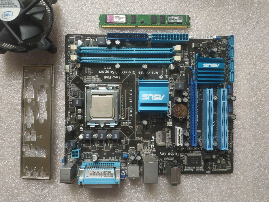 Шара, ASUS P5G41T-M-LX+Core2Duo8400+2GB