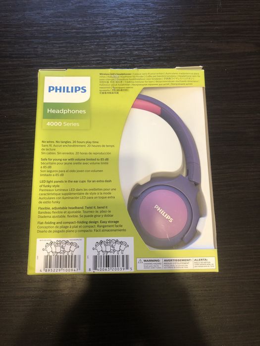 Słuchawki bezprzewodowe  Philips. Bluetooth. Stan idealny