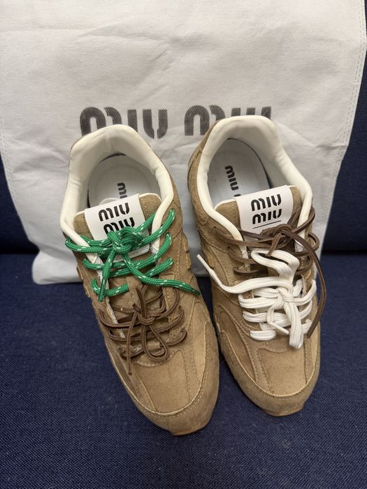 Кроссовки miumiu