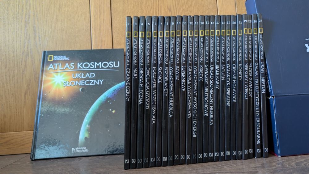 Atlas Kosmosu National Geographic 25 tomów