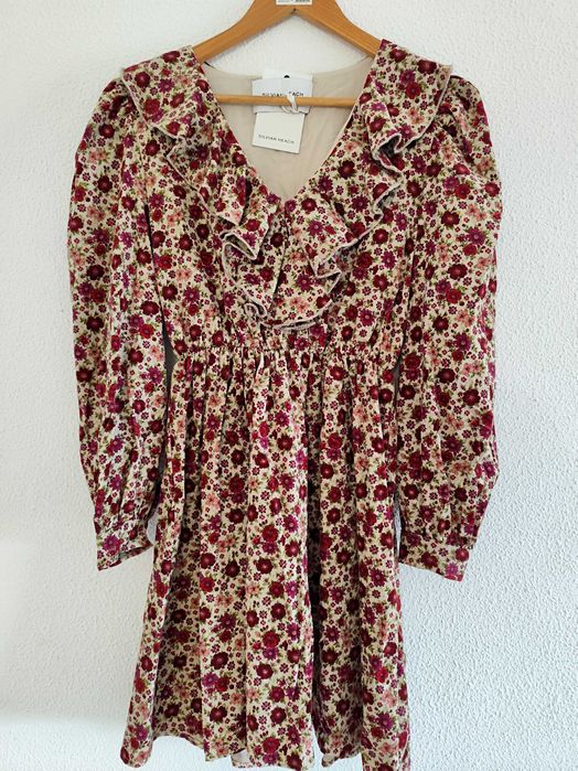 Vestido midi, florido