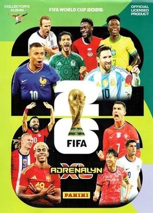 Mundial 2026 Cartas Panini Fifa World Cup 2026 ADRENALYN XL