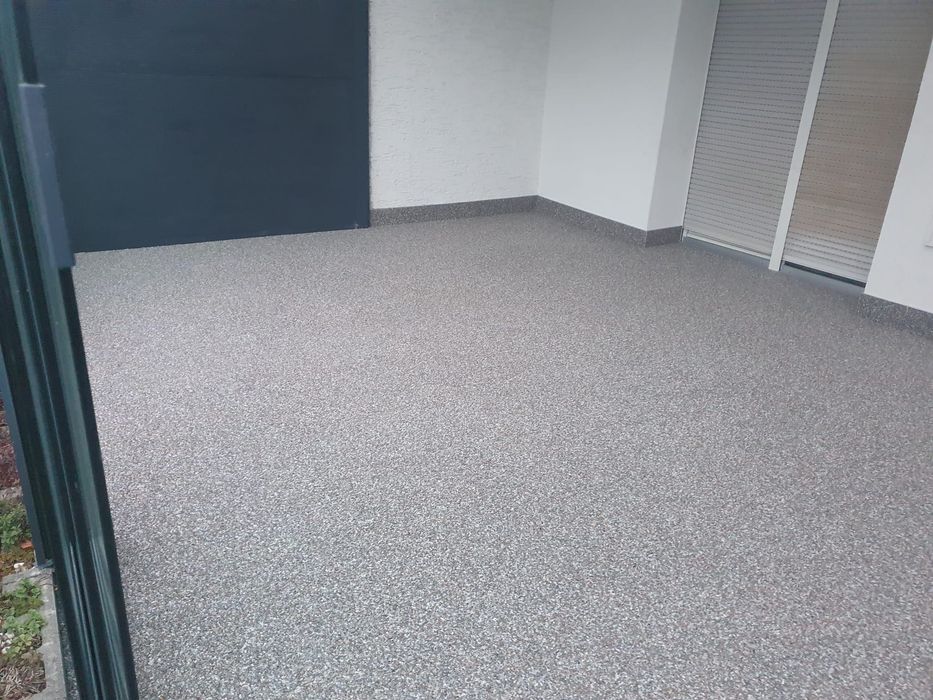 Kamienny dywan , Hydroizolacja  balkony tarasy schody