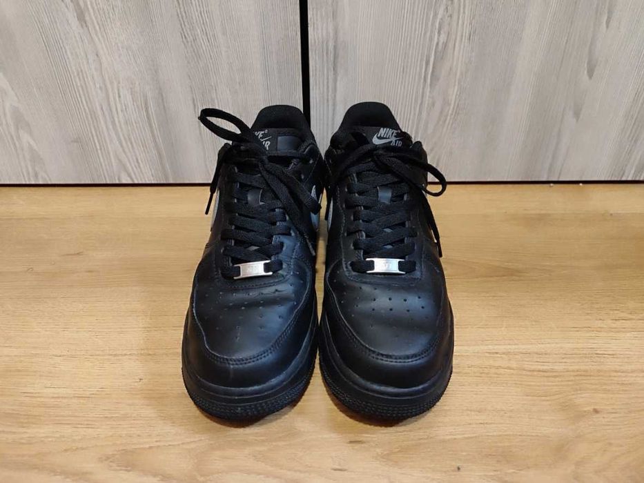 Sneakersy Nike Air Force 1 Czarno-Szare 43