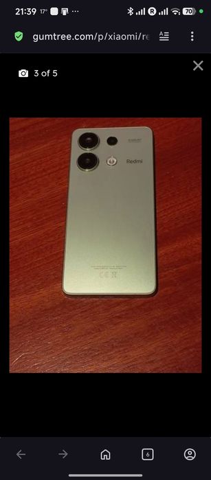 Redmi Note 13 256GB / 8GB RAM – Mint Green