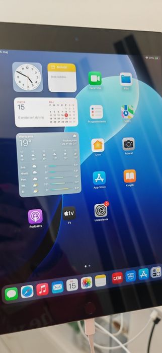 Tablet Apple iPad 9 Gen. 64GB Srebrny + Apple pencil