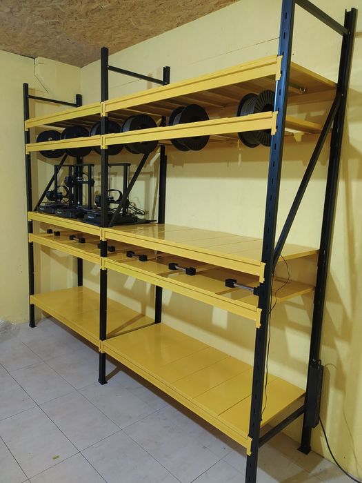 Стелаж складський, полиці. Розбірний. Для складу, будинку,дачі, офісу