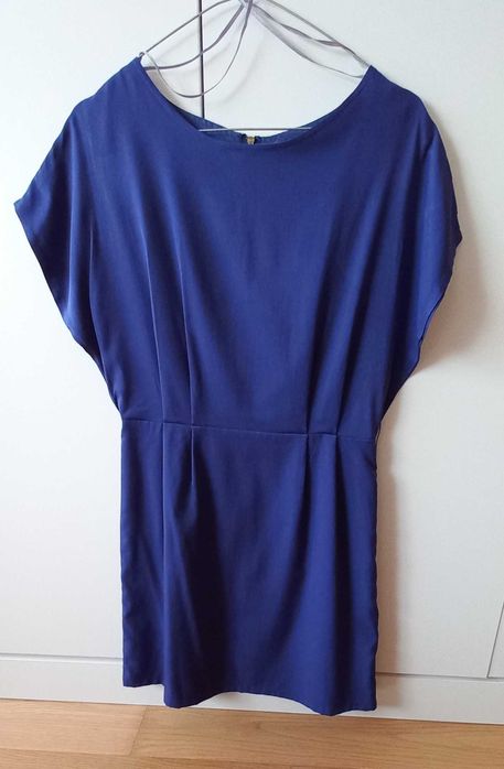Vestido Azul forte curto Tamanho M