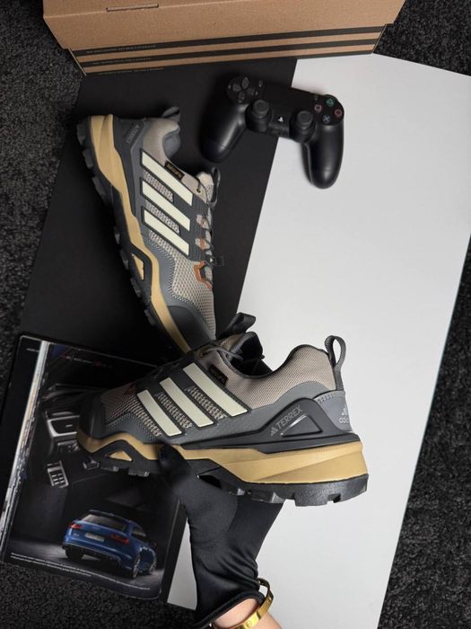 Чоловічі кросівки адідас Adidas Terrex Skychaser Grey Beige [41-45]