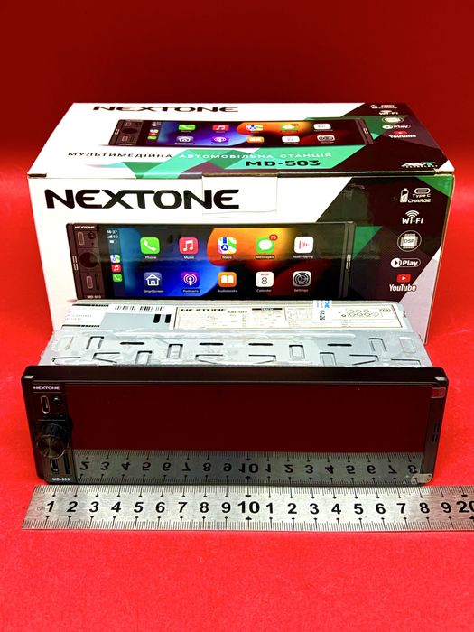Магнітола 1-дін Nextone MD-503 Wi-Fi YouTube Bluetooth Car Play