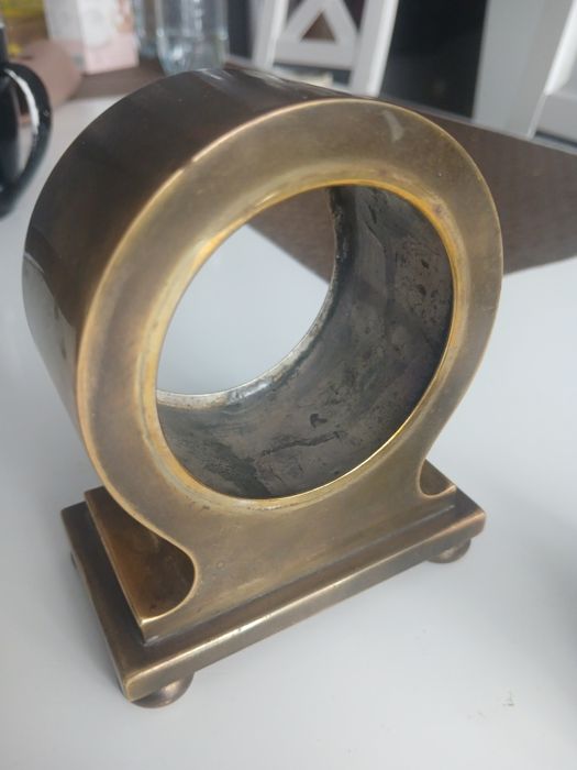 Zegar mosiężny antyk kolekcjonerski