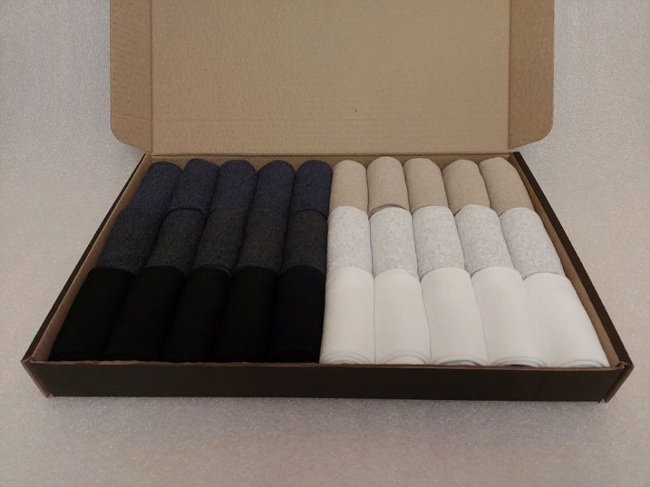 Мужские носки 30 пар в коробке - житомирская фабрика