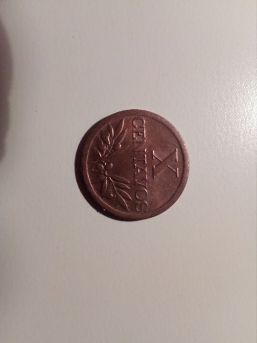 Portugal - X Centavos de 1953 BELA