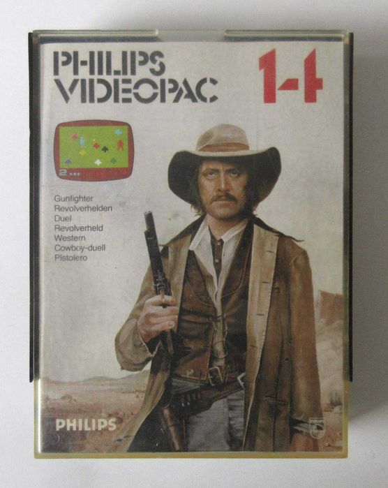 PHILIPS Videopac Nº 14 - Gunfighter (Inclui Caixa e Manual)