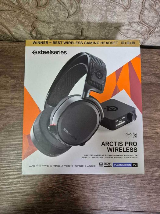 Геймерські навушники SteelSeries Arctis Pro Wireless Black