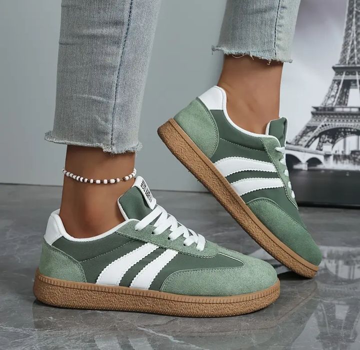 Nowe sneakersy 36 HiT wiosny pistacja