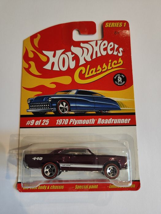 Hot wheels 1970 Plymouth Roadrunner - Hot Wheels Classics
