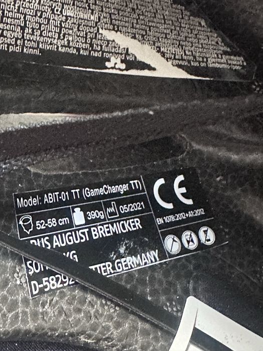 Kask czasowy / triathlonowy ABUS GameChanger TT  biały  z wizjerem