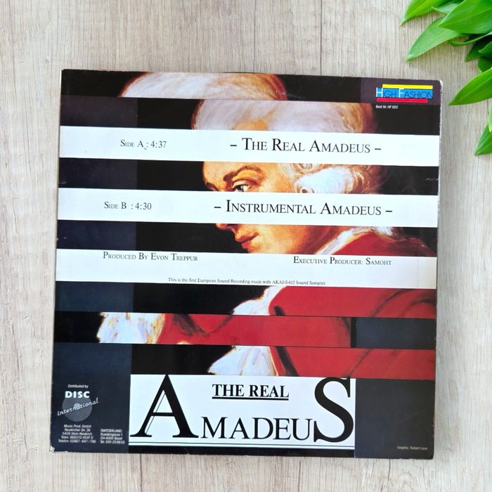 L.E.X.X. The Real Amadeus 1985 VG+ Italo Disco Maxi Single 12