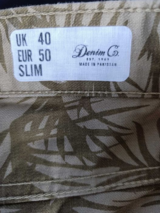 Чоловічі шорти бермуди Denim Co Slim Fit, розмір 50 (UK 40)