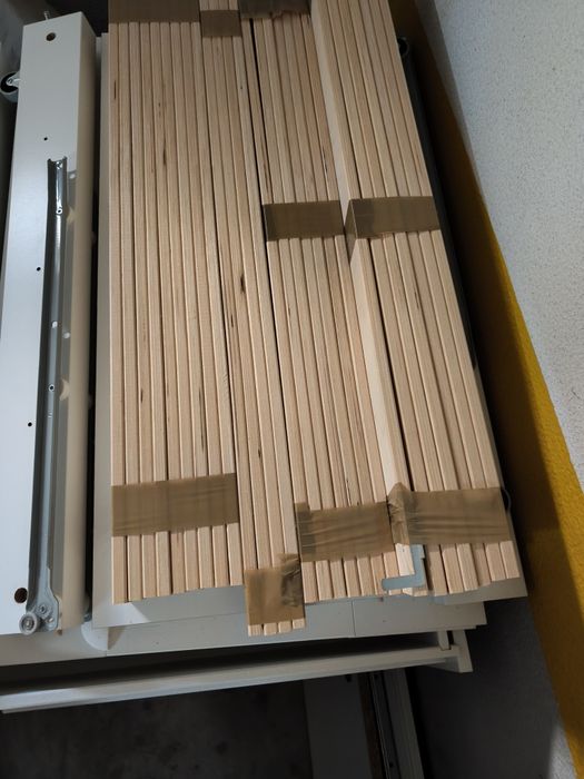 (reservado)Cama individual dupla c/duas gavetas IKEA com dois colchões ikeaBRIMNES
