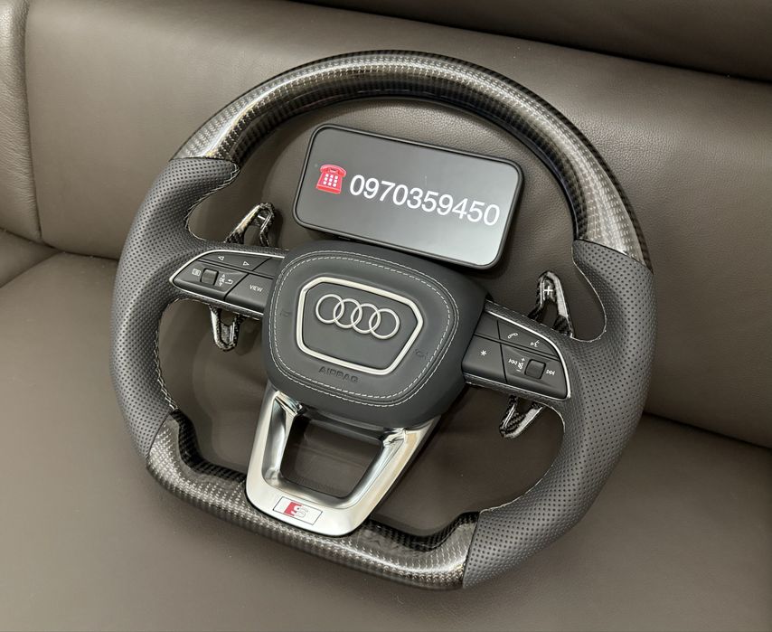 руль audi carbon q5 q7 q8 rs s кермо карбон ауді ауди
