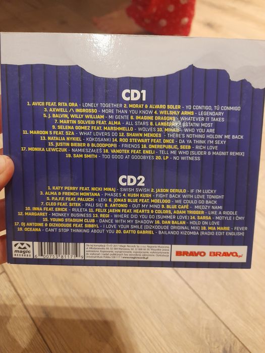 "Bravo zima 2018" 2 płyty cd