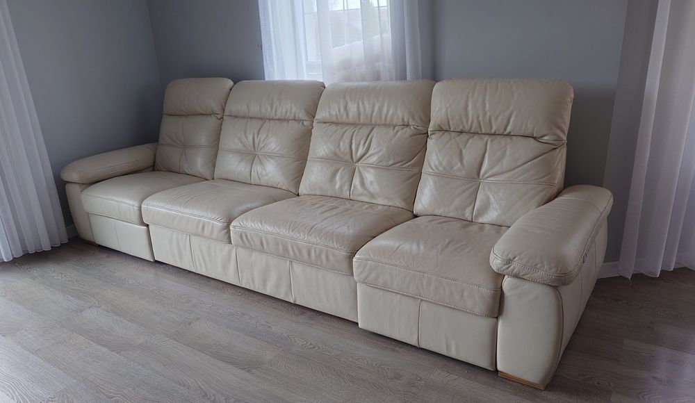 Skórzany komplet wypoczynkowy Legend Meble bydgoskie