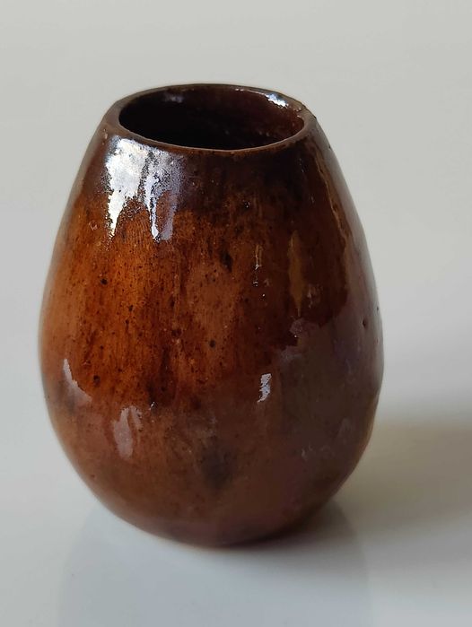 Mały wazonik, flakonik, flakon,wazon PRL miniaturowy