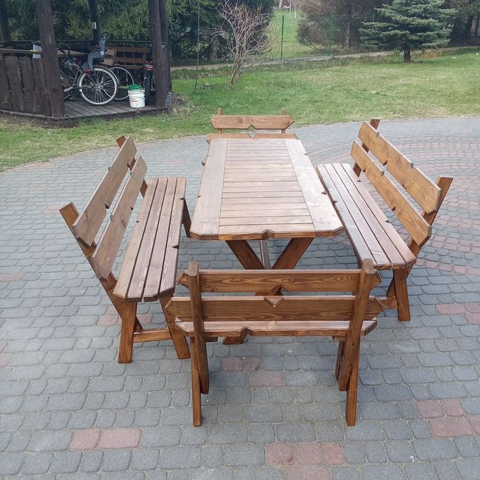 meble ogrodowe, PRZECENA tarasowe solidne stan bdb