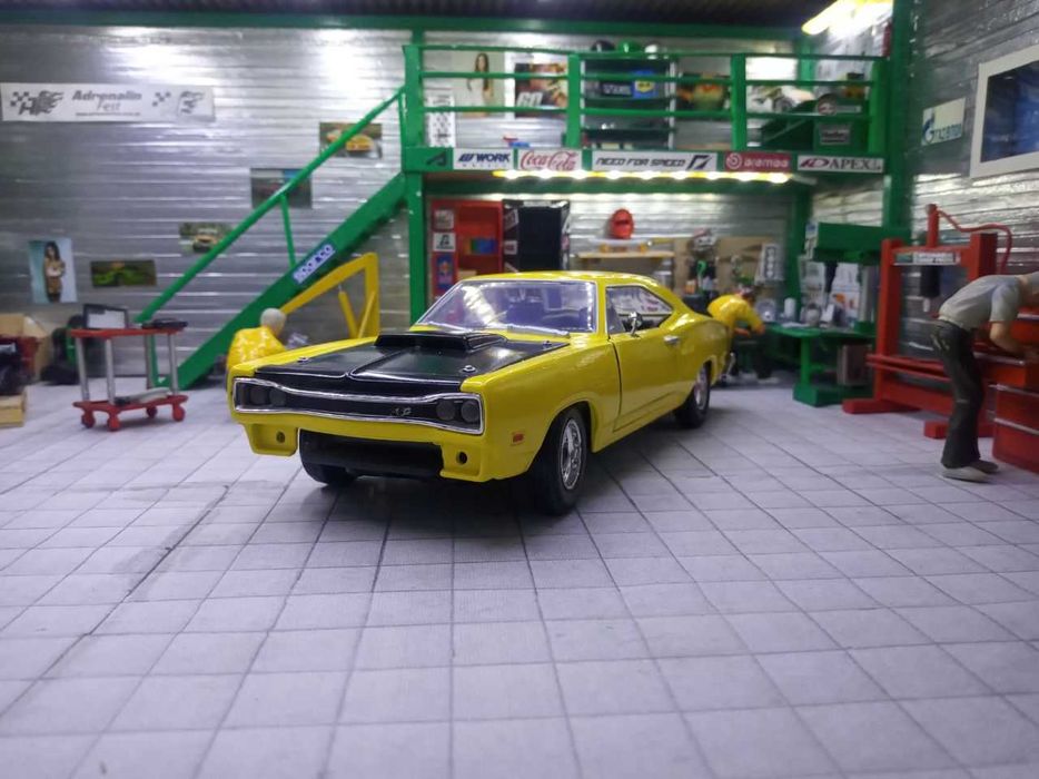 Dodge Coronet Super Bee 1969 1/24 Motor Max