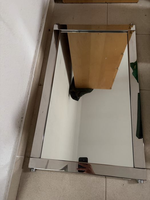 Espelho metalizado retangular