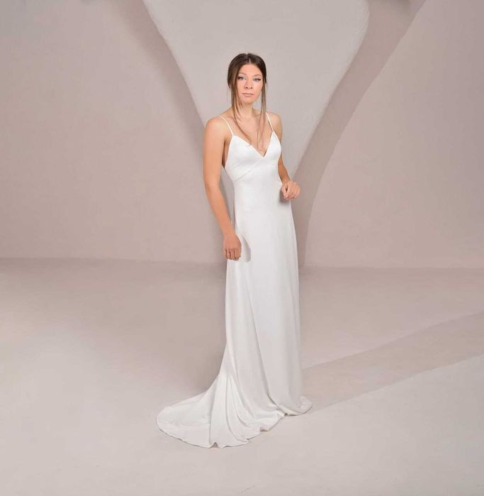 Весільня сукня на розпис