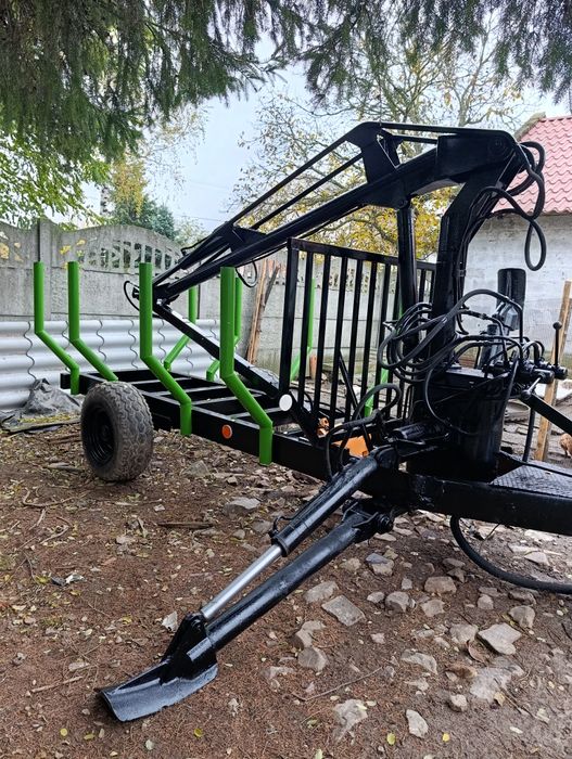 Przyczepa leśna Unhz500