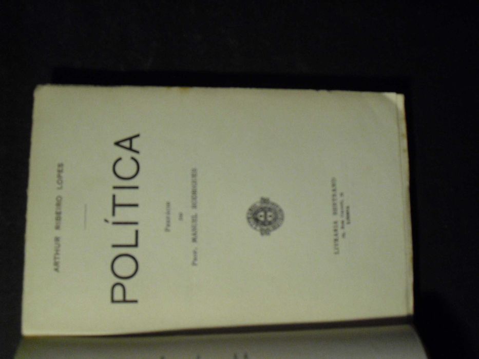Lopes (Arthur Ribeiro);Política,Prefácio do Prof.Manuel Rodrigues