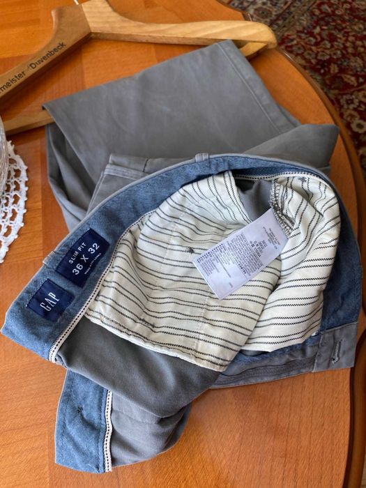 Штани літні нові GAP W36,L32 SLIM FIT, ШРІ ЛАНКА оригінал, 100% котон
